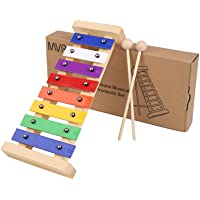 MVPower Xilófono Instrumento Musical para Niños- Regalos para bebés (De Madera)
